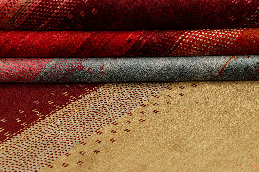 Multi Colored Gabbeh 8' 7 x 10' 11 - No. 55851 - ALRUG Rug Store