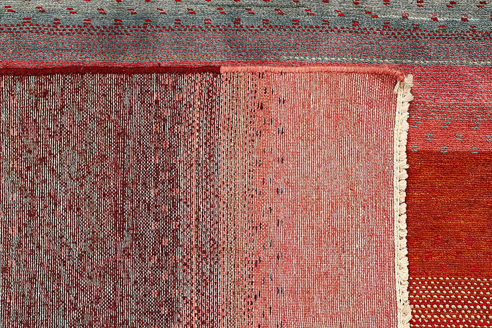 Multi Colored Gabbeh 8' 7 x 10' 11 - No. 55851 - ALRUG Rug Store