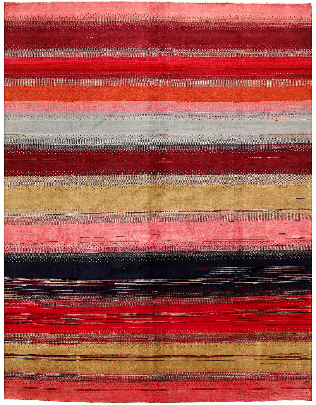 Multi Colored Gabbeh 8' 7 x 10' 11 - No. 55851 - ALRUG Rug Store