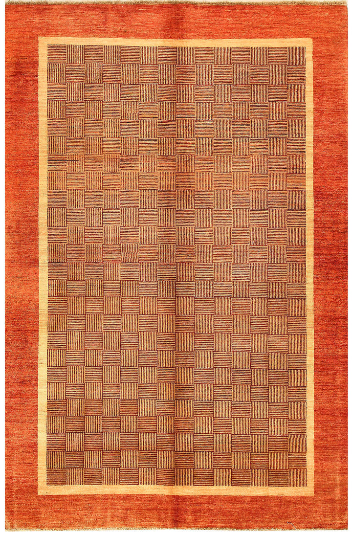 Multi Colored Gabbeh 6' 2 x 9' 1 - No. 55852 - ALRUG Rug Store