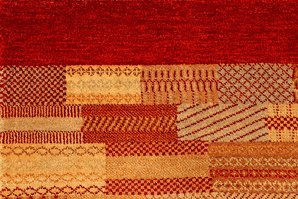 Multi Colored Gabbeh 6' 7 x 9' 5 - No. 55855 - ALRUG Rug Store