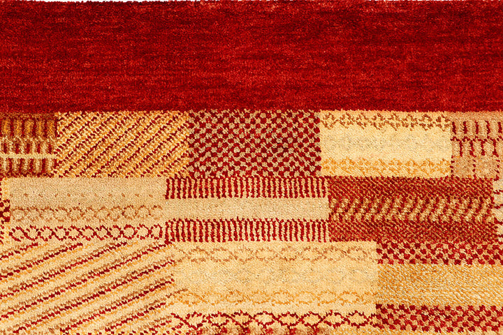 Multi Colored Gabbeh 6' 7 x 9' 5 - No. 55855 - ALRUG Rug Store