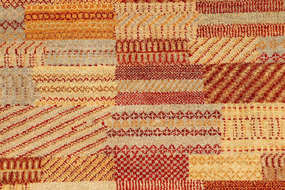 Multi Colored Gabbeh 6' 7 x 9' 5 - No. 55855 - ALRUG Rug Store