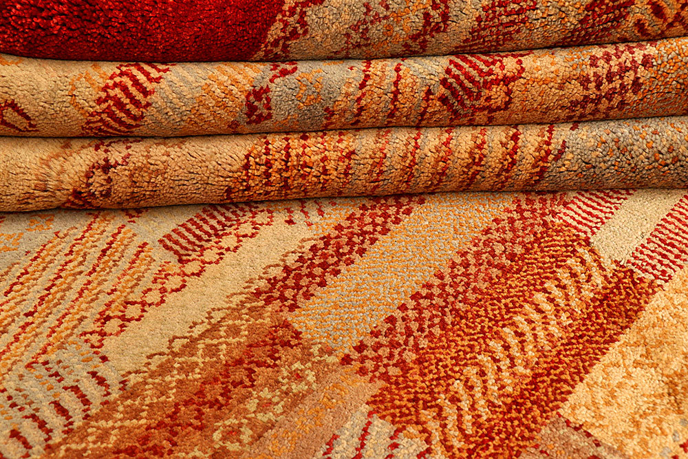 Multi Colored Gabbeh 6' 7 x 9' 5 - No. 55855 - ALRUG Rug Store