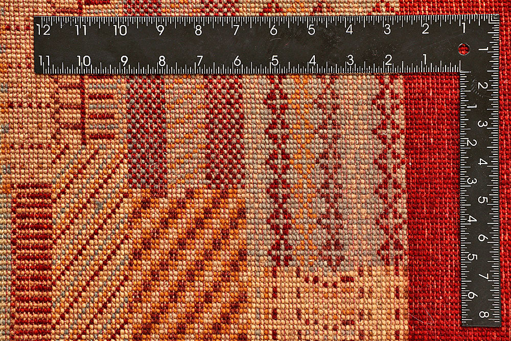 Multi Colored Gabbeh 6' 7 x 9' 5 - No. 55855 - ALRUG Rug Store