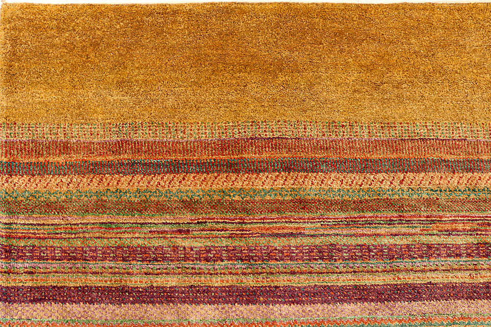 Multi Colored Gabbeh 6' 7 x 9' 6 - No. 55856 - ALRUG Rug Store
