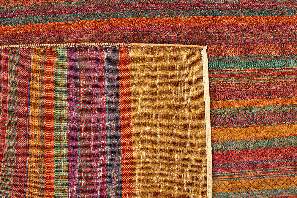 Multi Colored Gabbeh 6' 7 x 9' 6 - No. 55856 - ALRUG Rug Store