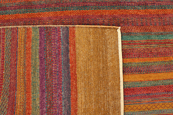 Multi Colored Gabbeh 6' 7 x 9' 6 - No. 55856 - ALRUG Rug Store
