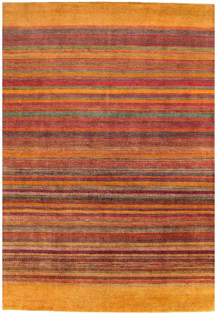 Multi Colored Gabbeh 6' 7 x 9' 6 - No. 55856 - ALRUG Rug Store