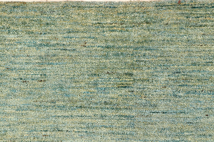 Dark Sea Green Gabbeh 6' 5 x 9' 11 - No. 55858 - ALRUG Rug Store