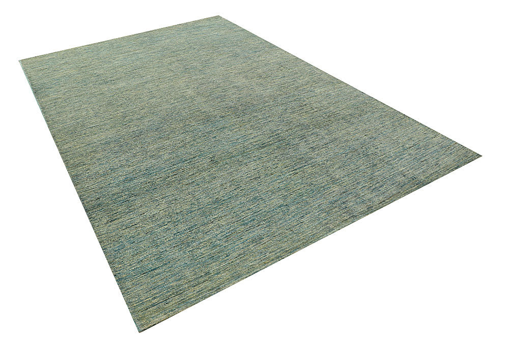 Dark Sea Green Gabbeh 6' 5 x 9' 11 - No. 55858 - ALRUG Rug Store