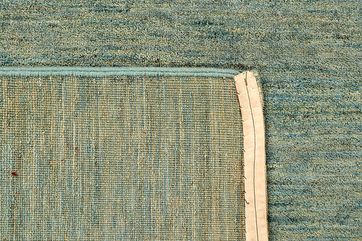 Dark Sea Green Gabbeh 6' 5 x 9' 11 - No. 55858 - ALRUG Rug Store