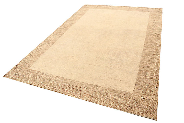 Wheat Gabbeh 6' 6 x 9' 7 - No. 55859 - ALRUG Rug Store