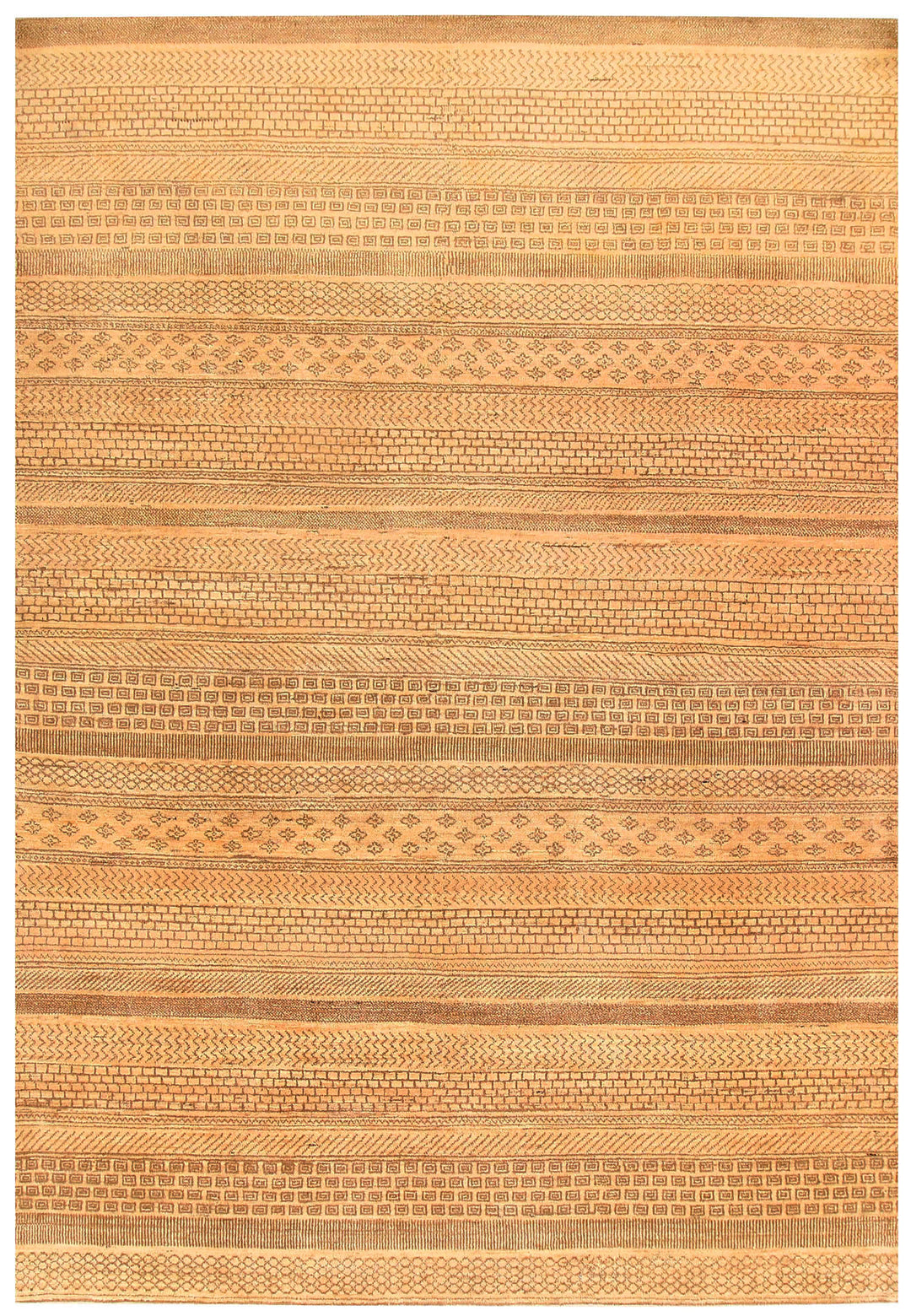 Navajo White Gabbeh 6' 6 x 9' 4 - No. 55860 - ALRUG Rug Store