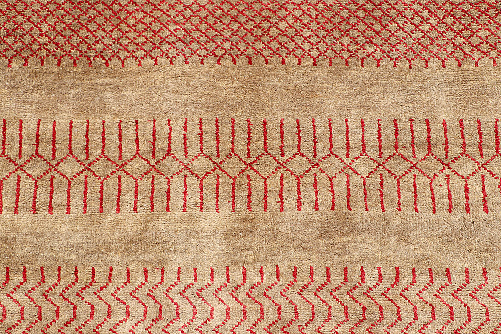 Sandy Brown Gabbeh 6' 8 x 9' 6 - No. 55862 - ALRUG Rug Store