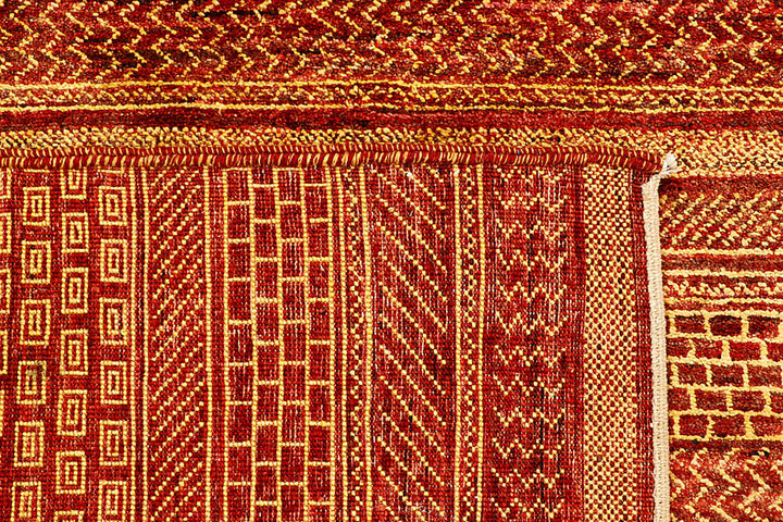 Burlywood Gabbeh 6'  6" x 9'  2" - No. QA59126