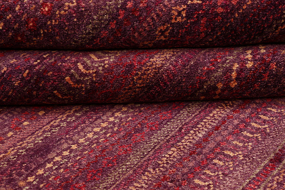 Pale Violet Red Gabbeh 6' 6 x 9' 6 - No. 55865 - ALRUG Rug Store