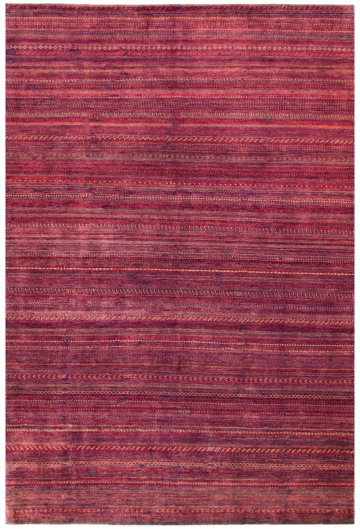 Pale Violet Red Gabbeh 6' 6 x 9' 6 - No. 55865 - ALRUG Rug Store
