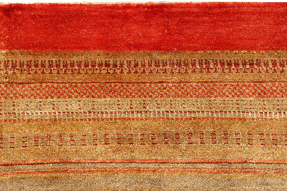 Multi Colored Gabbeh 6' 6 x 9' 5 - No. 55867 - ALRUG Rug Store