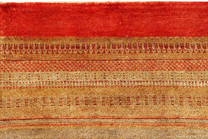 Multi Colored Gabbeh 6' 6 x 9' 5 - No. 55867 - ALRUG Rug Store