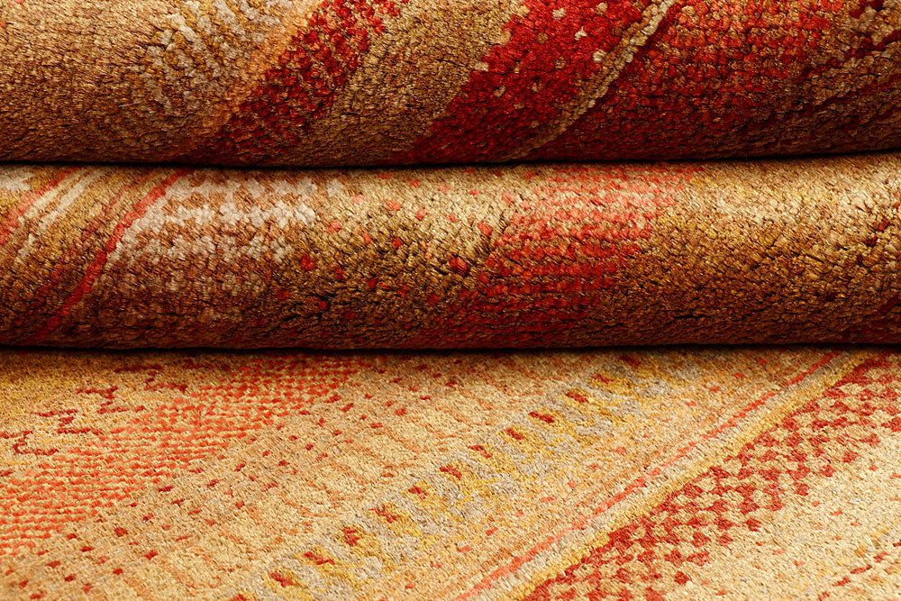 Multi Colored Gabbeh 6' 6 x 9' 5 - No. 55867 - ALRUG Rug Store