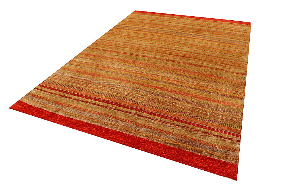 Multi Colored Gabbeh 6' 6 x 9' 5 - No. 55867 - ALRUG Rug Store