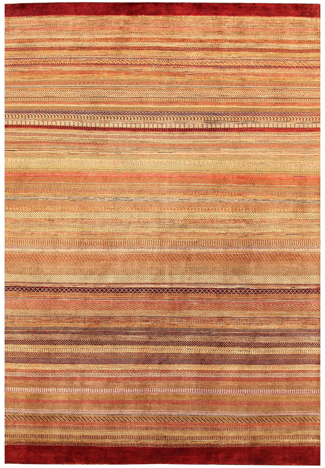 Multi Colored Gabbeh 6' 8 x 9' 5 - No. 55868 - ALRUG Rug Store