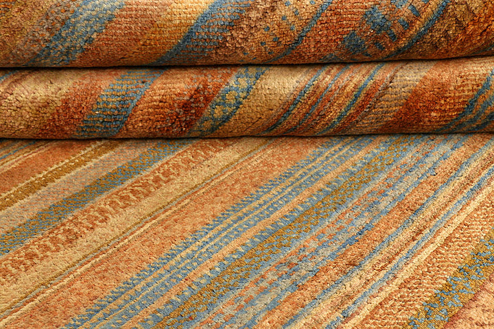 Multi Colored Gabbeh 6' 8 x 9' 7 - No. 55869 - ALRUG Rug Store