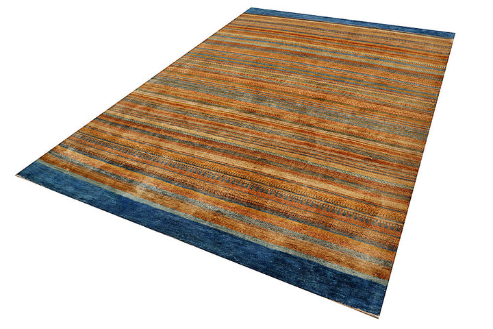 Multi Colored Gabbeh 6' 8 x 9' 7 - No. 55869 - ALRUG Rug Store