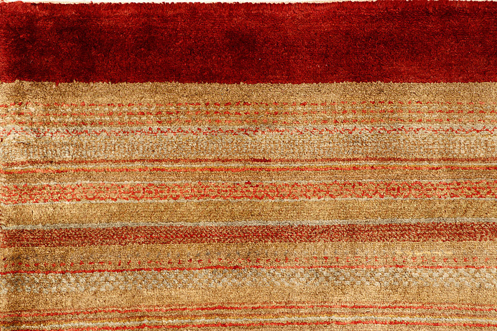 Multi Colored Gabbeh 6' 6 x 9' 5 - No. 55870 - ALRUG Rug Store