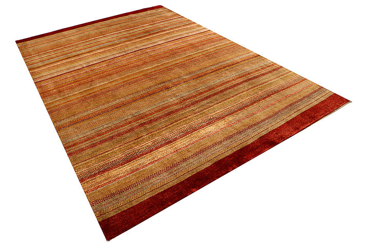 Multi Colored Gabbeh 6' 6 x 9' 5 - No. 55870 - ALRUG Rug Store