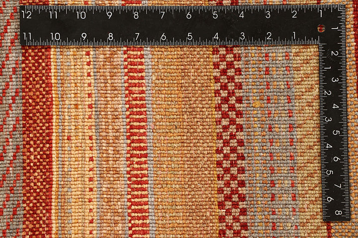 Multi Colored Gabbeh 6' 6 x 9' 5 - No. 55870 - ALRUG Rug Store