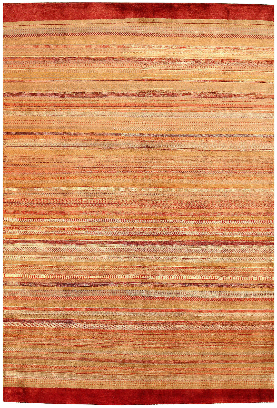 Multi Colored Gabbeh 6' 6 x 9' 5 - No. 55870 - ALRUG Rug Store