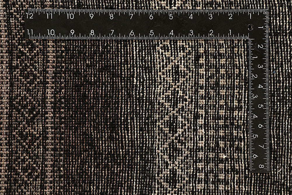 Black Gabbeh 6' 6 x 10' - No. 55874 - ALRUG Rug Store