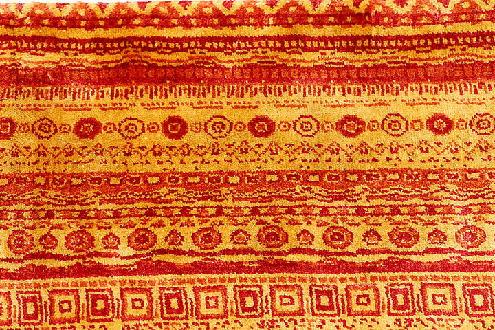 Goldenrod Gabbeh 6' 9 x 9' 7 - No. 55879 - ALRUG Rug Store