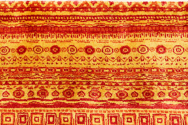 Goldenrod Gabbeh 6' 9 x 9' 7 - No. 55879 - ALRUG Rug Store