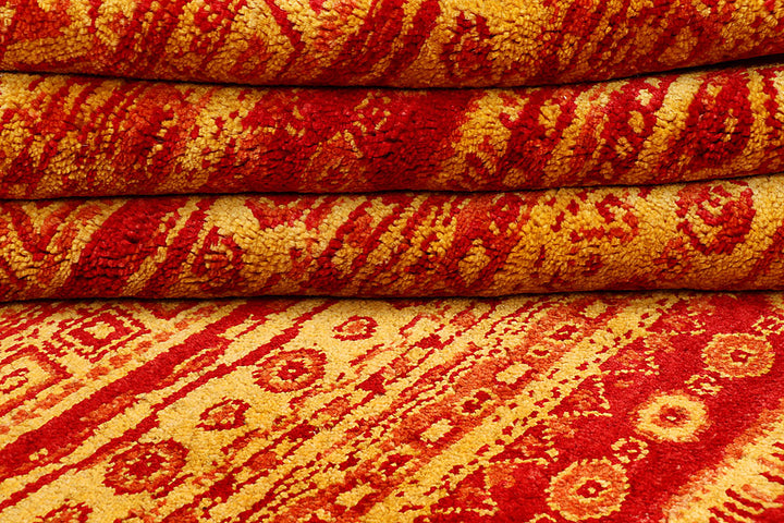 Goldenrod Gabbeh 6' 9 x 9' 7 - No. 55879 - ALRUG Rug Store