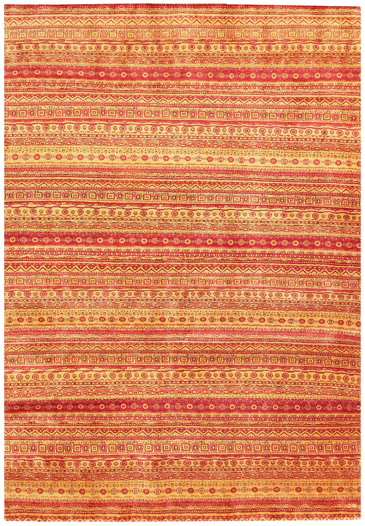 Goldenrod Gabbeh 6' 9 x 9' 7 - No. 55879 - ALRUG Rug Store