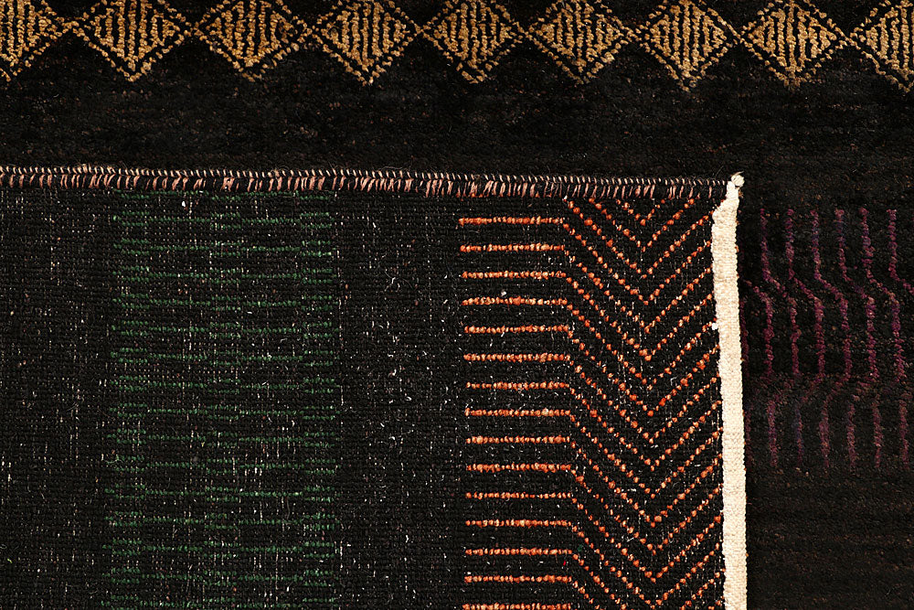 Multi Colored Gabbeh 6' 7 x 9' 6 - No. 55880 - ALRUG Rug Store