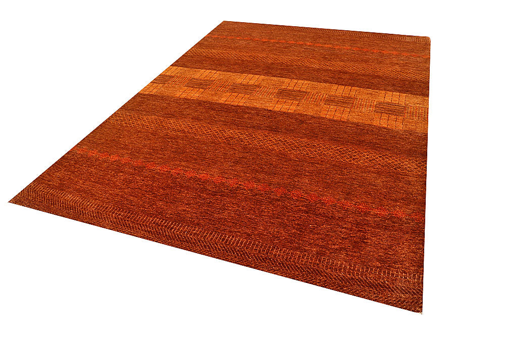 Chocolate Gabbeh 6' 8 x 9' 5 - No. 55881 - ALRUG Rug Store