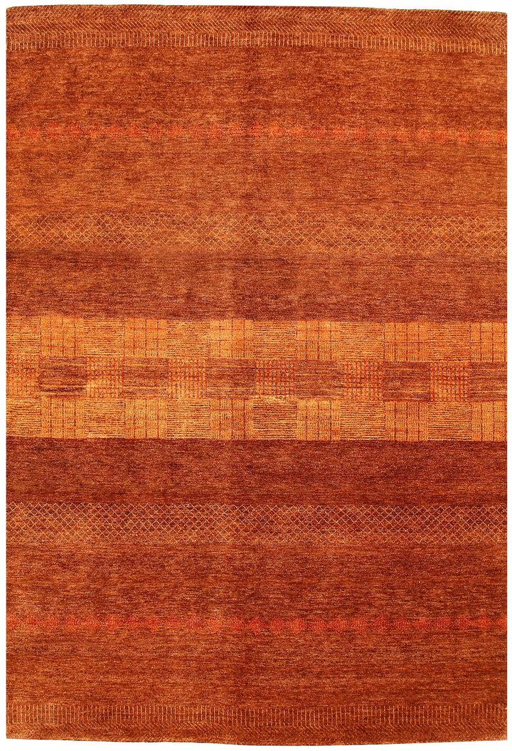 Chocolate Gabbeh 6' 8 x 9' 5 - No. 55881 - ALRUG Rug Store