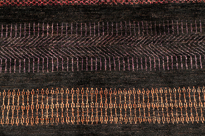 Multi Colored Gabbeh 6' 7 x 9' 7 - No. 55882 - ALRUG Rug Store