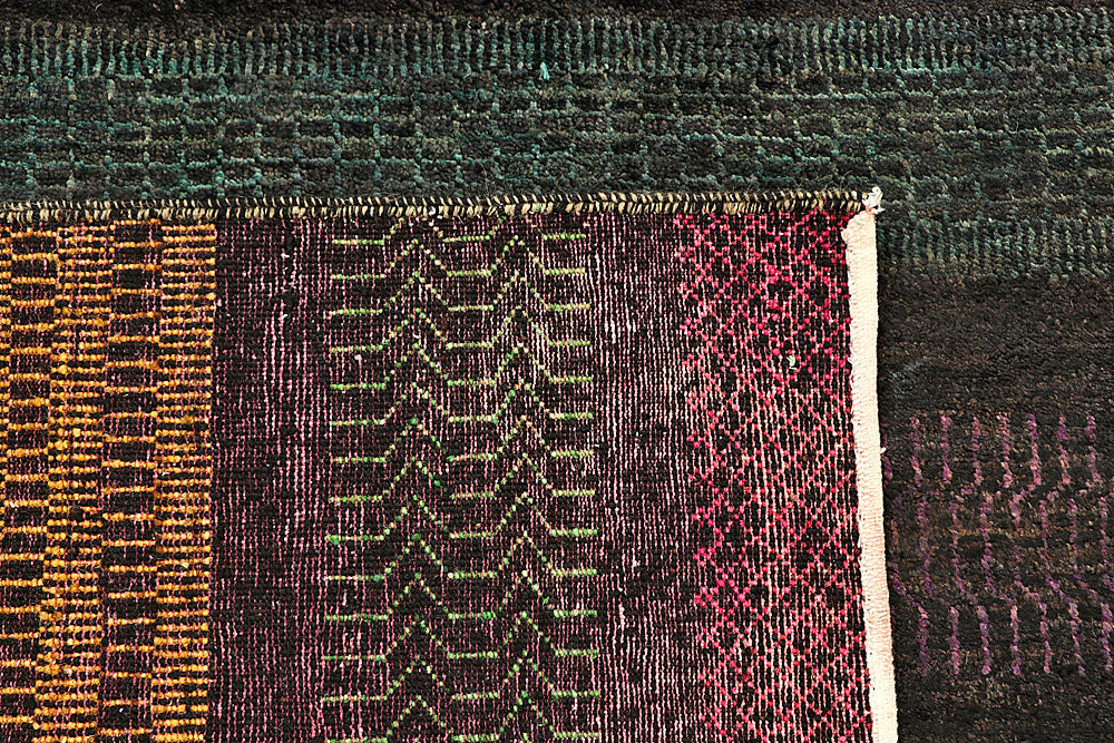 Multi Colored Gabbeh 6' 7 x 9' 7 - No. 55882 - ALRUG Rug Store