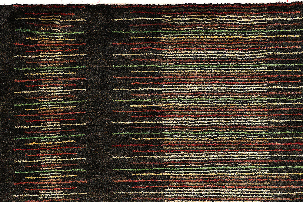 Multi Colored Gabbeh 6' 7 x 9' 7 - No. 55883 - ALRUG Rug Store