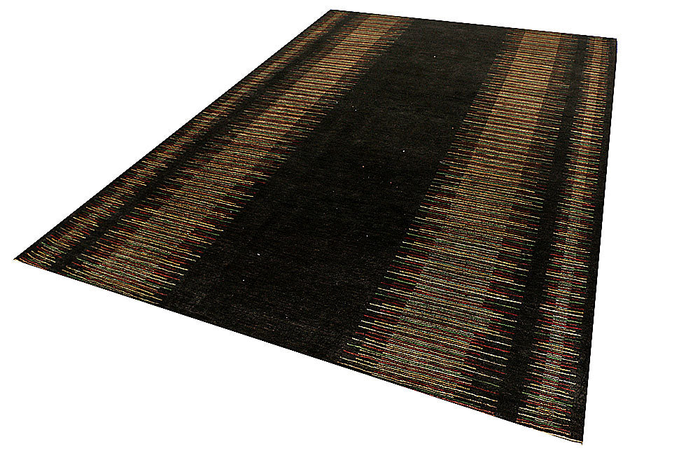 Multi Colored Gabbeh 6' 7 x 9' 7 - No. 55883 - ALRUG Rug Store