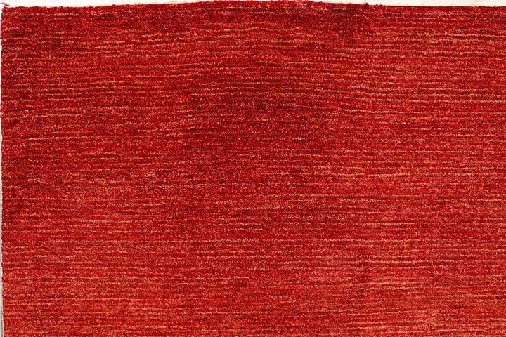 Firebrick Gabbeh 5'  6" x 6'  11" - No. QA61368