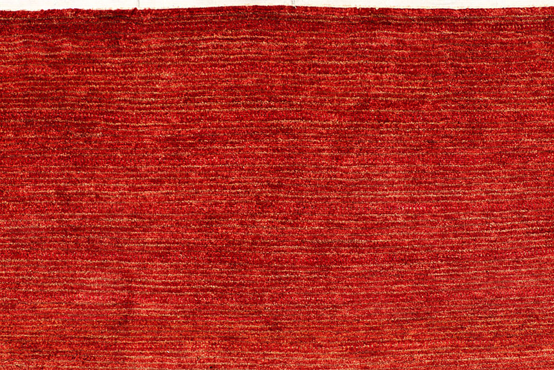 Firebrick Gabbeh 5'  6" x 6'  11" - No. QA61368