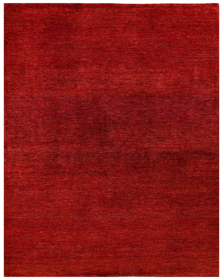 Firebrick Gabbeh 5'  6" x 6'  11" - No. QA61368