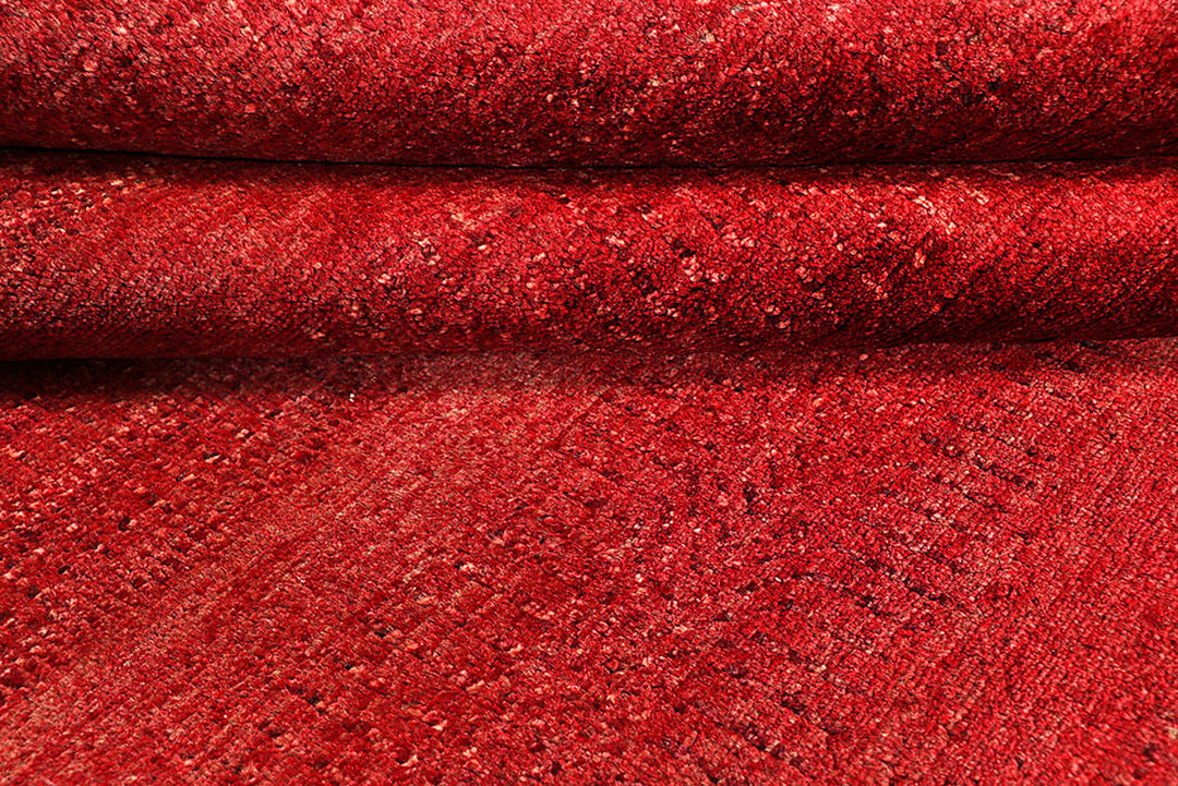 Firebrick Gabbeh 5'  7" x 8' " - No. QA25630