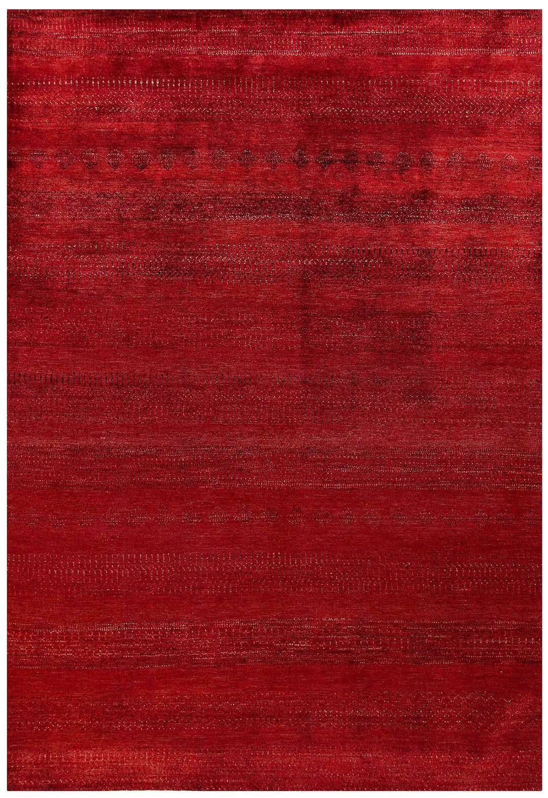 Firebrick Gabbeh 5' 7 x 8' - No. 55887 - ALRUG Rug Store